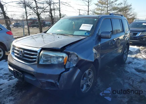 2014 Honda Pilot Ex-L z USA, uszkodzony, nr VIN 5FNYF4H52EB033857